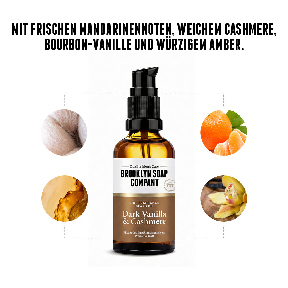 Dark Vanilla & Cashmere Bartöl