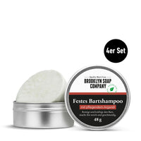 Das feste Bartshampoo im Vorratspack reinigt deinen Bart nachhaltig, gründlich und macht ihn angenehm geschmeidig.