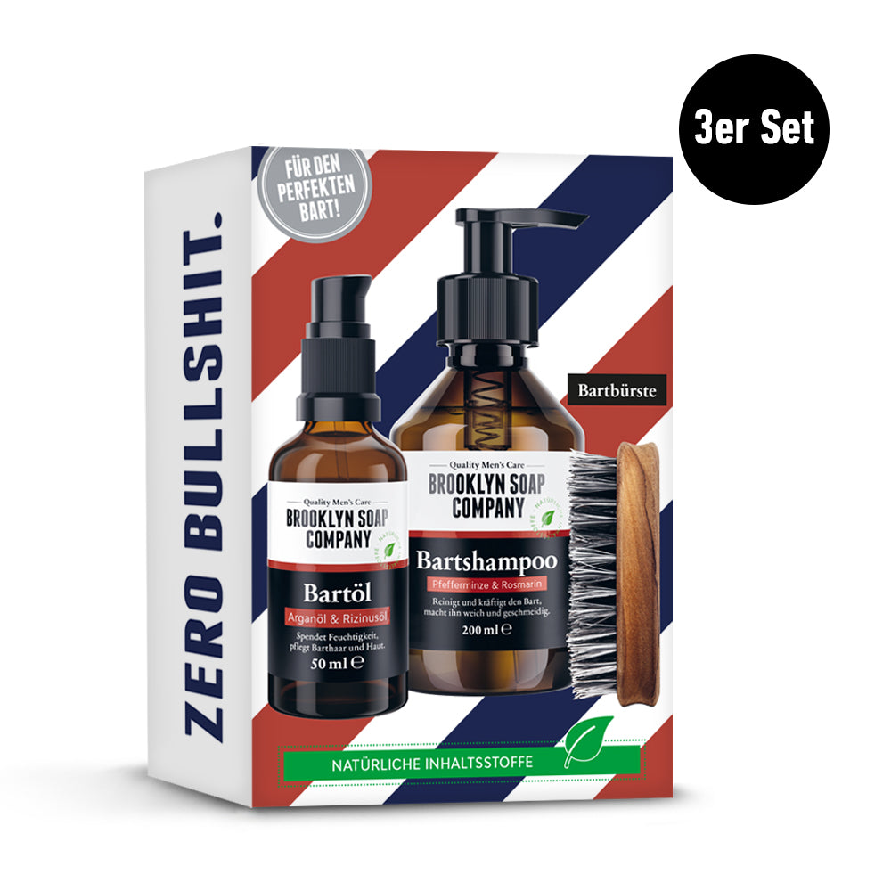 3x Bartpflege-Box