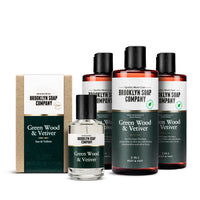 Green Wood & Vetiver Fragrance Set