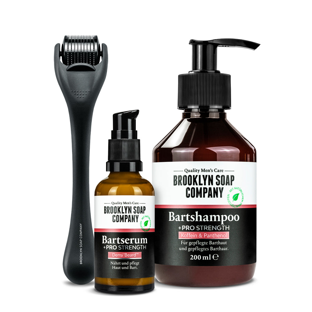 Bartroller · für einen volleren Bart · Brooklyn Soap Company