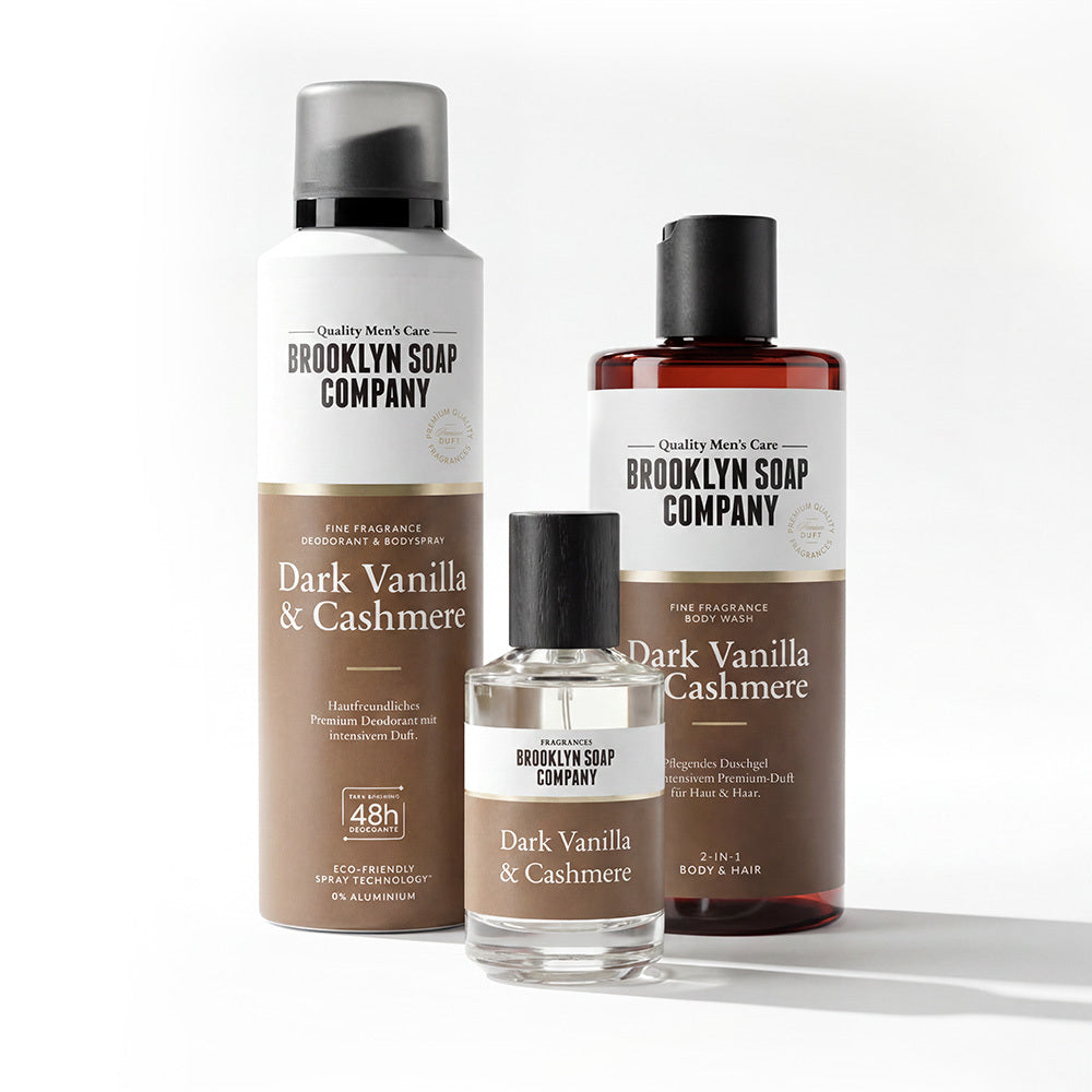 Dark Vanilla & Cashmere Routine Set