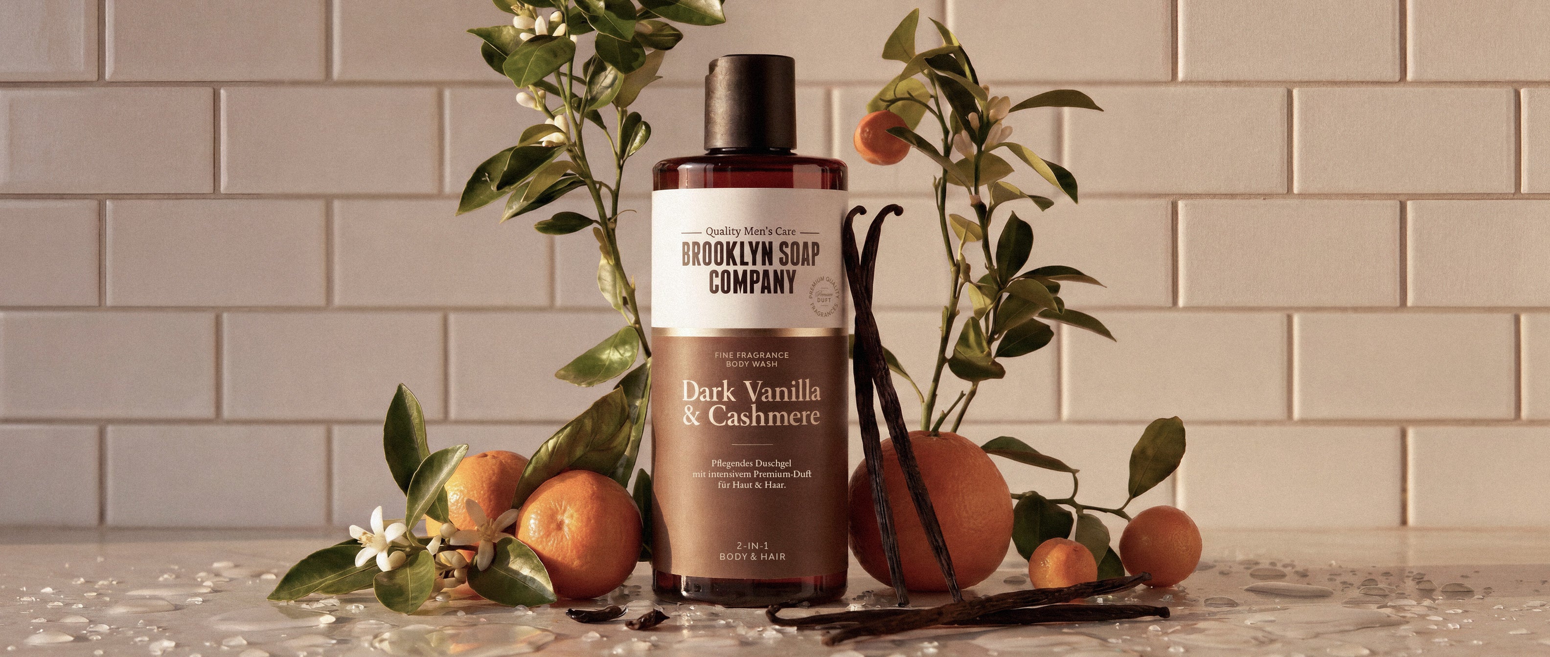 Dark Vanilla Body Wash von Brooklyn Soap Company