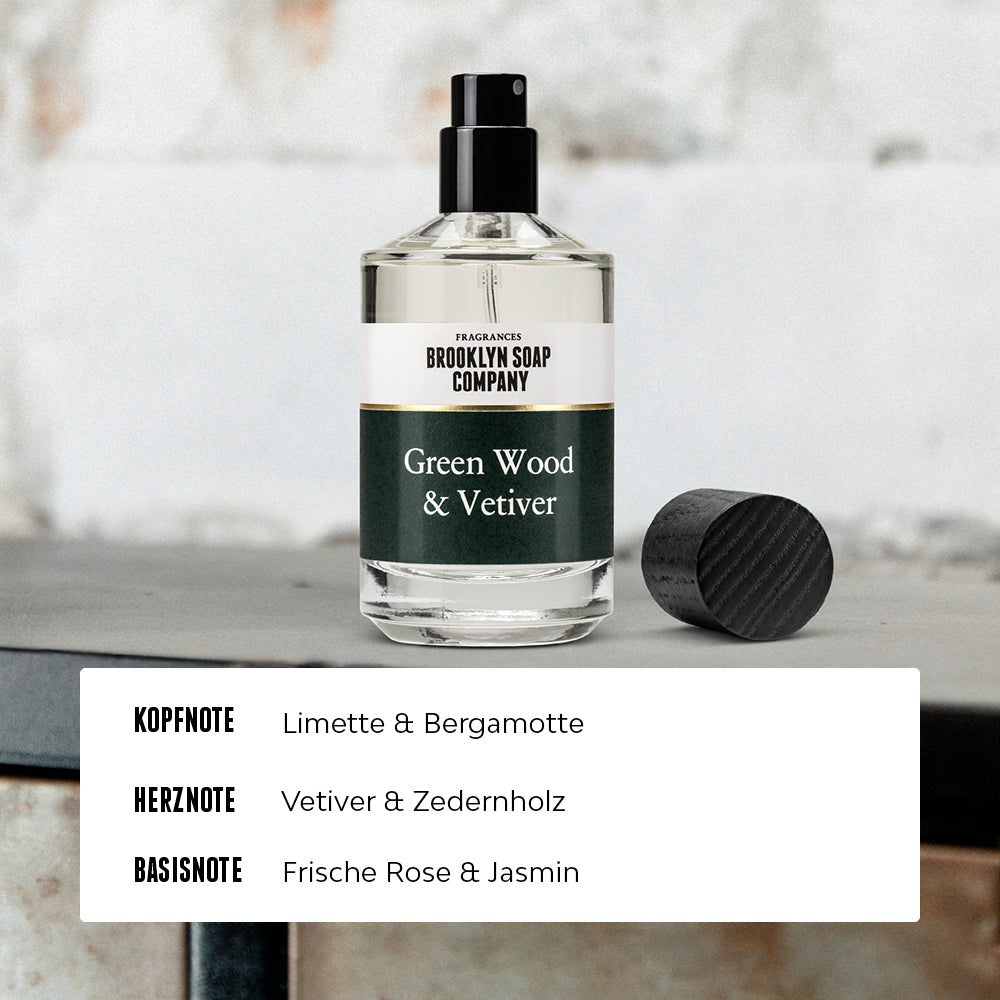 Green Wood & Vetiver Fragrance Set