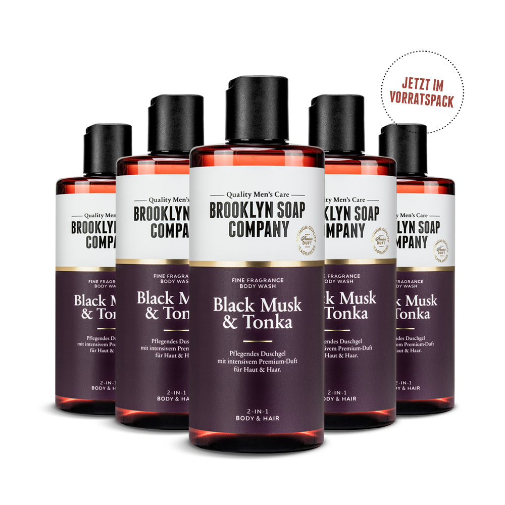 Black Musk & Tonka Body Wash