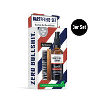 3x Bartpflege-Set